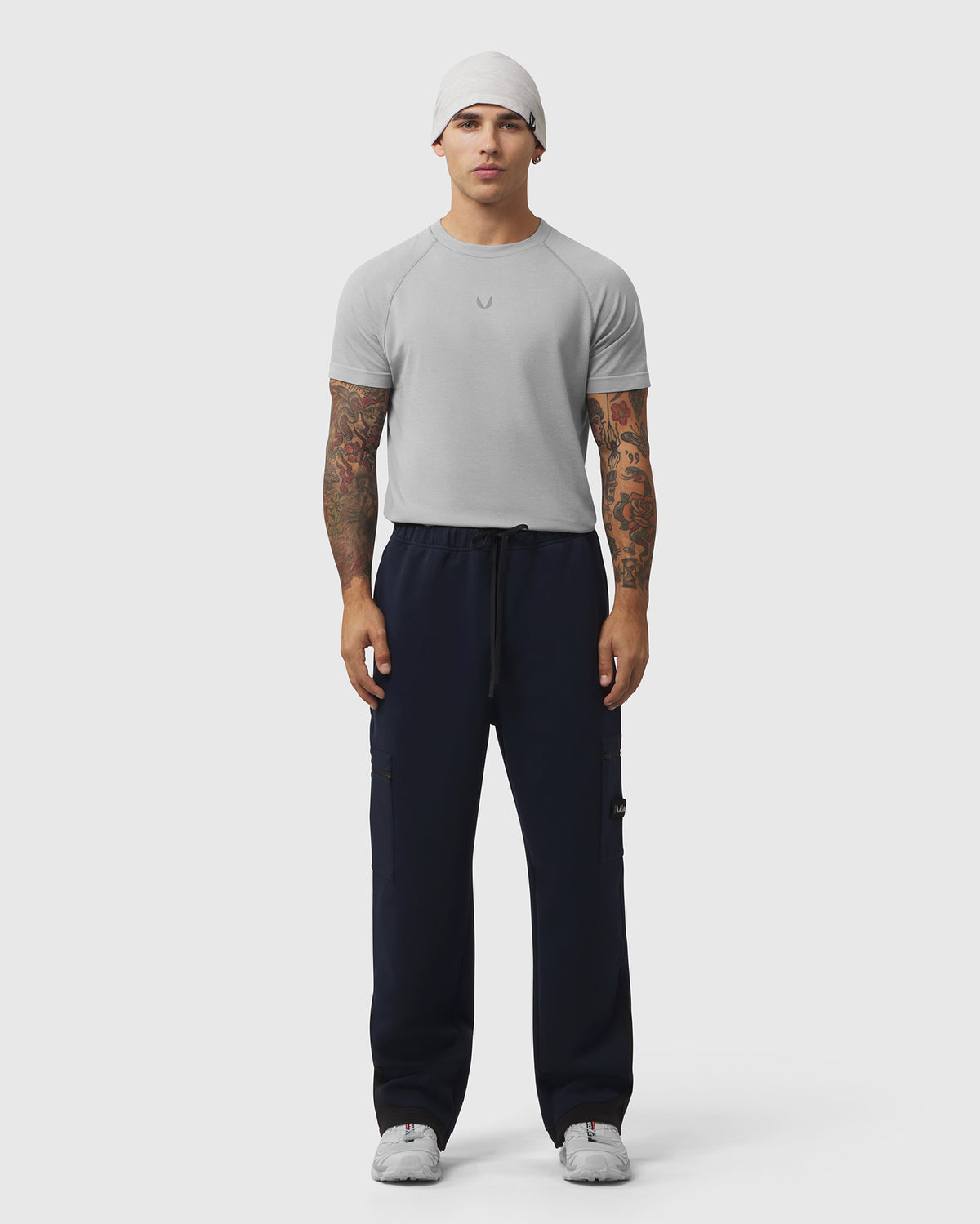 1253. DRI-CORE™ Straight Leg Cargo Sweats - Navy