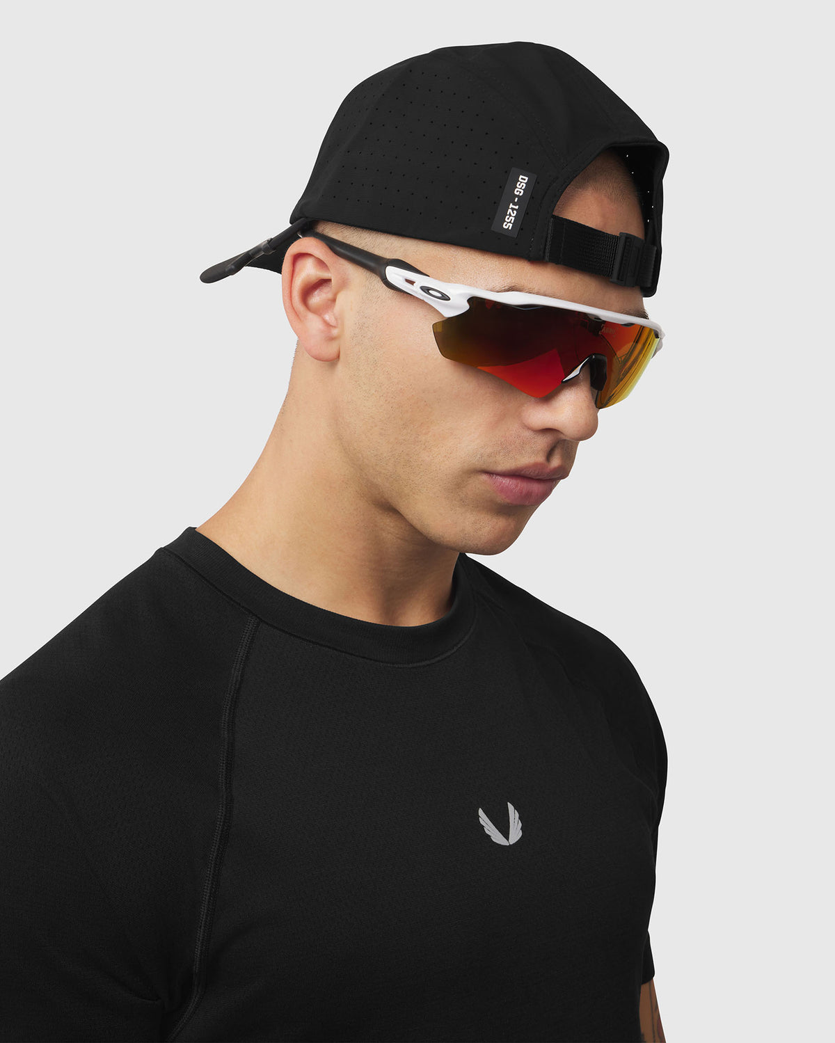 1255. Tetra-Lite® Notch® Hat - Black/White "ASRV"
