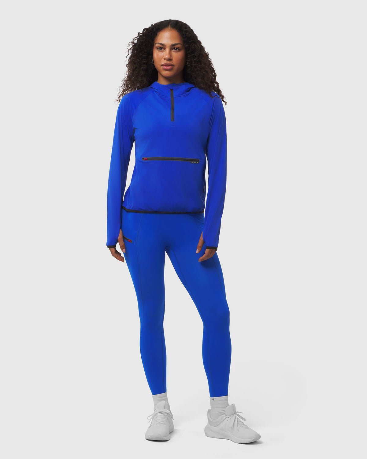 W122. Thermal Training Hoodie - Electric Blue