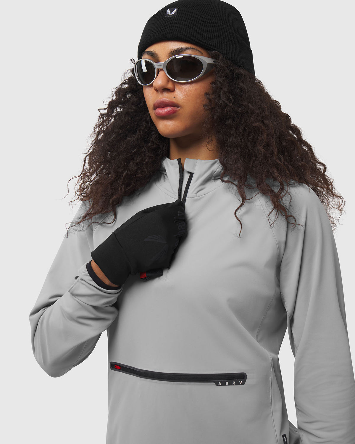 W122. Thermal Training Hoodie - Slate Grey