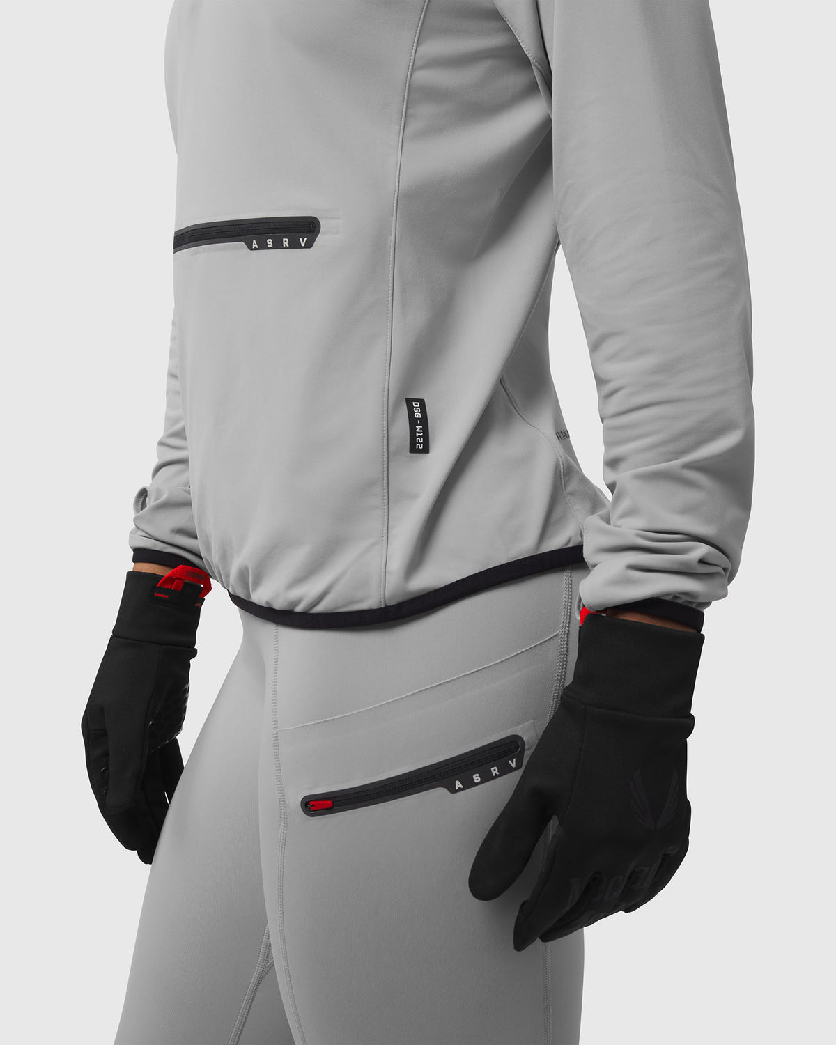 W122. Thermal Training Hoodie - Slate Grey