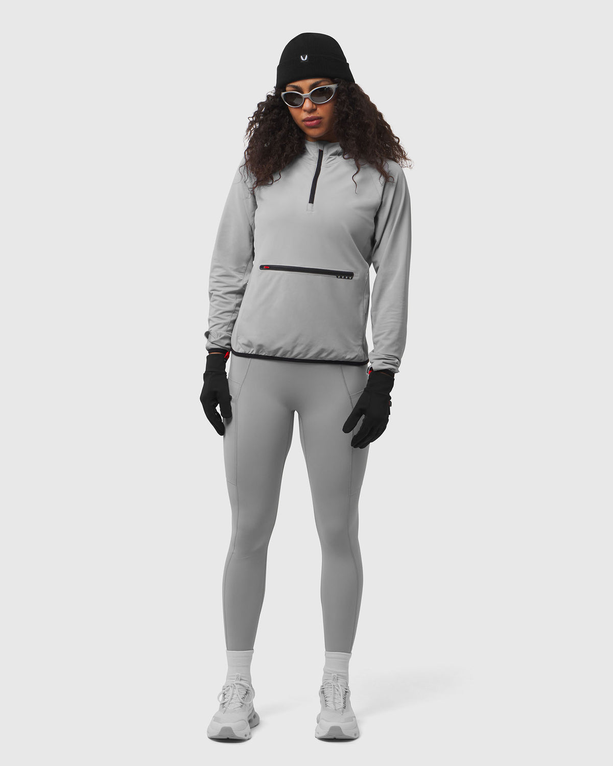 W122. Thermal Training Hoodie - Slate Grey