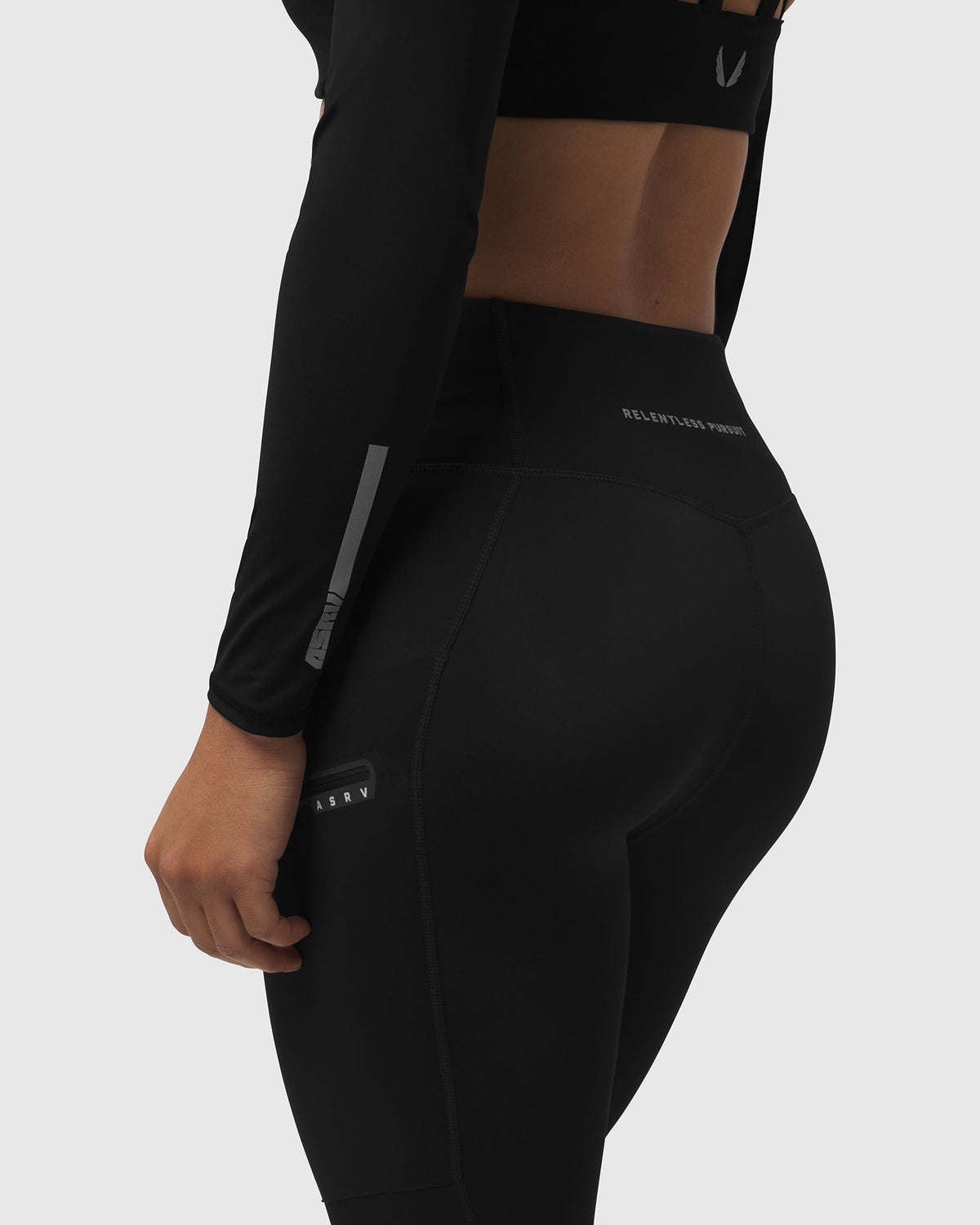 WarpFlexx® Arm Sleeve - Black "Blade"