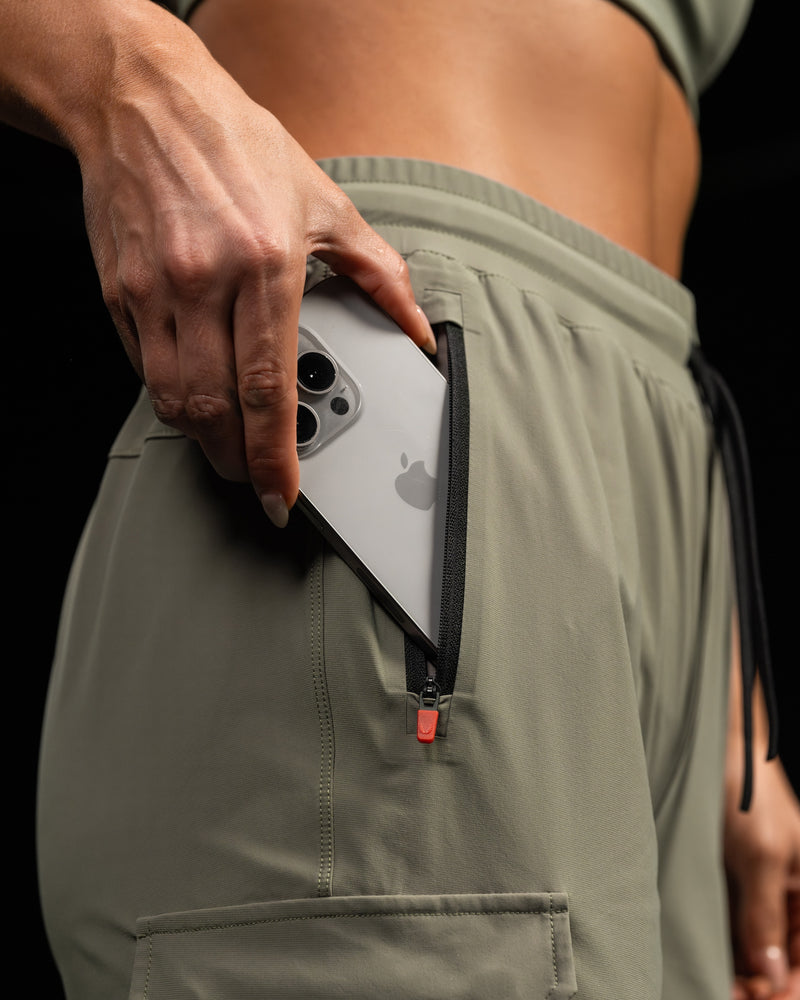 ASRV x Equinox Tetra-Lite® High-Rib Cargo Jogger - Sage