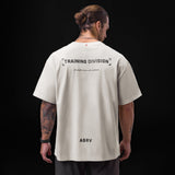 0797. Tech Essential™ Relaxed Tee - Stone "TD"