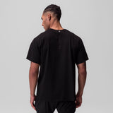 0797. Tech Essential™ Relaxed Tee - Black