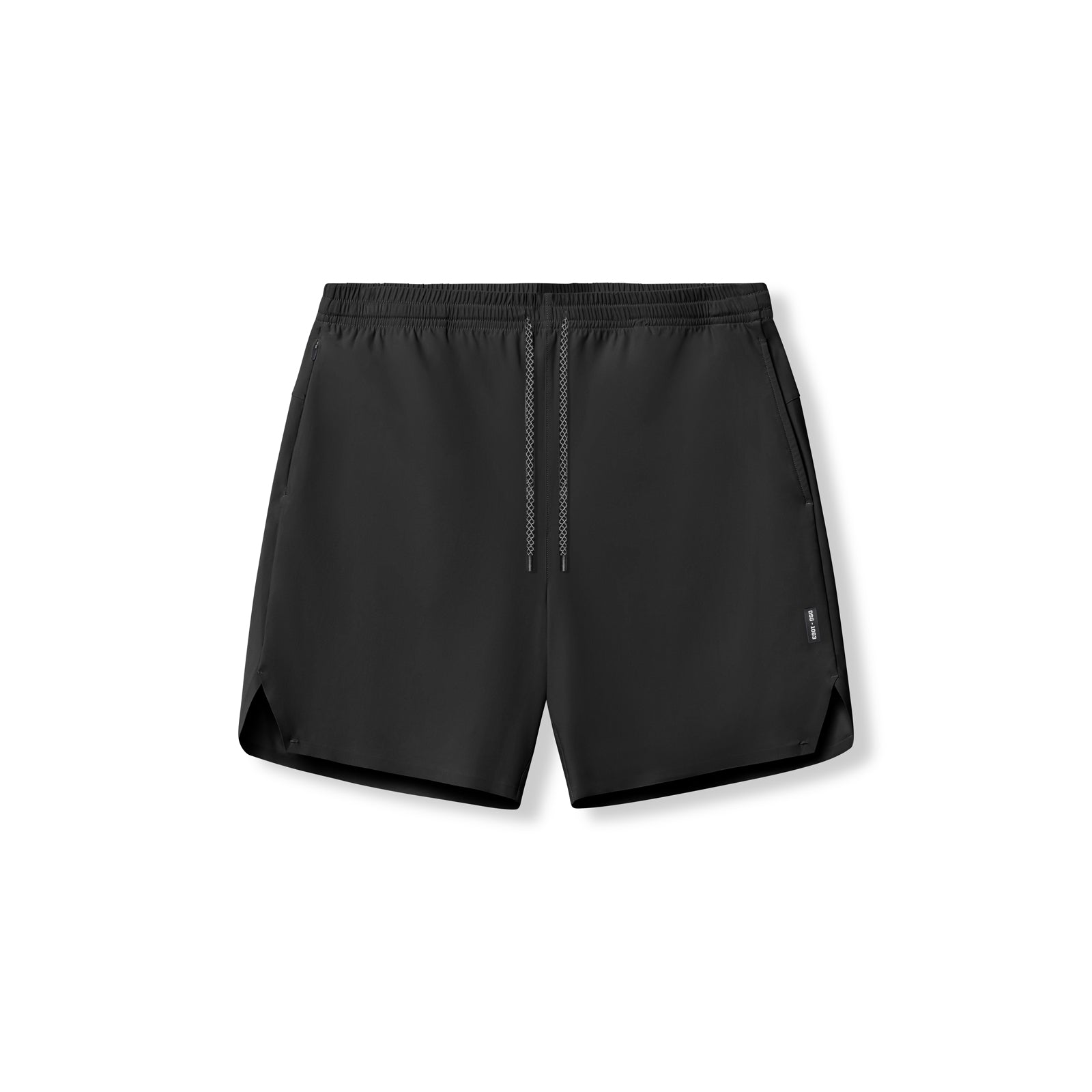 flatlay Revolutional Field Short in black, front view