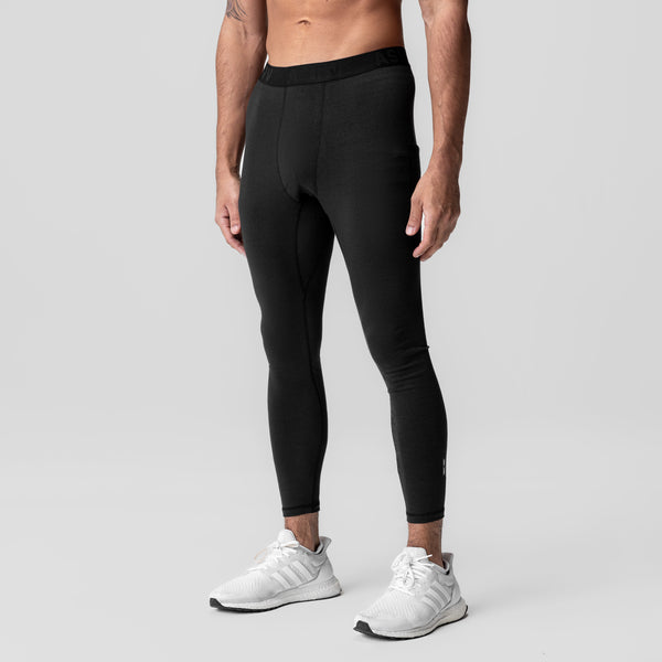 1065. Creora® Modal Side Pocket Legging - Black