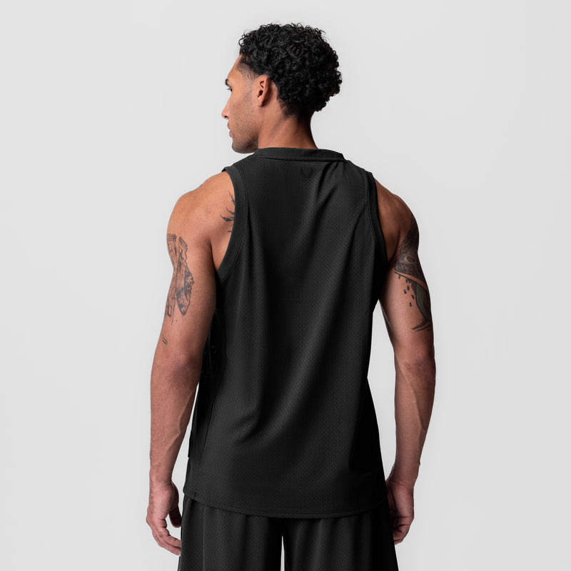 0990. Ion-Mesh Basketball Jersey - Black