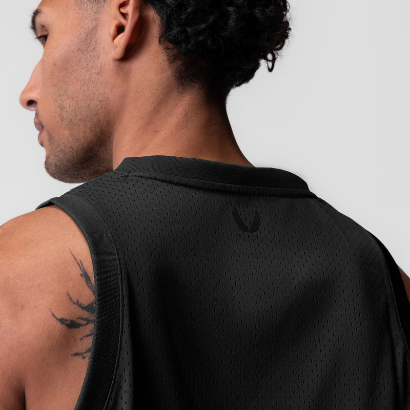 0990. Ion-Mesh Basketball Jersey - Black