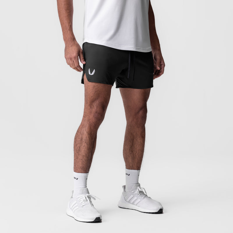 0993. AeroSilver® 5" Linerless Short - Black