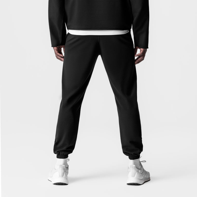 0956. Micro-Terry Jogger - Black