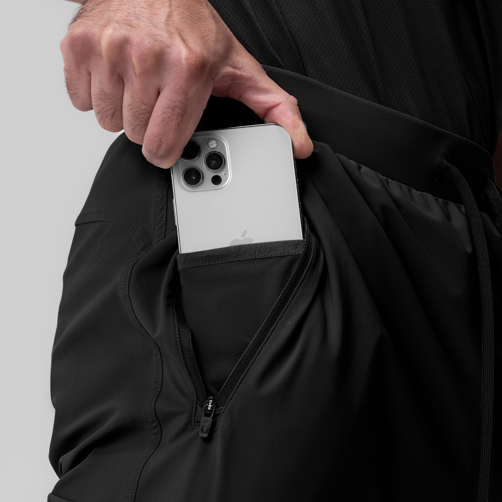 1099. Tetra-Lite® Ice Cargo High Rib Jogger - Black – ASRV