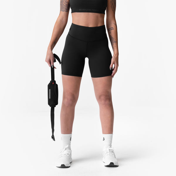 【INCHANT ME】Span incision biker shorts ASRV x Equinox Lycra® 3-In-1 Biker Short - Black