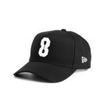 New Era® 9Forty® A-Frame Hat	- Black/White "8"