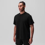 0797. Tech Essential™ Relaxed Tee - Black