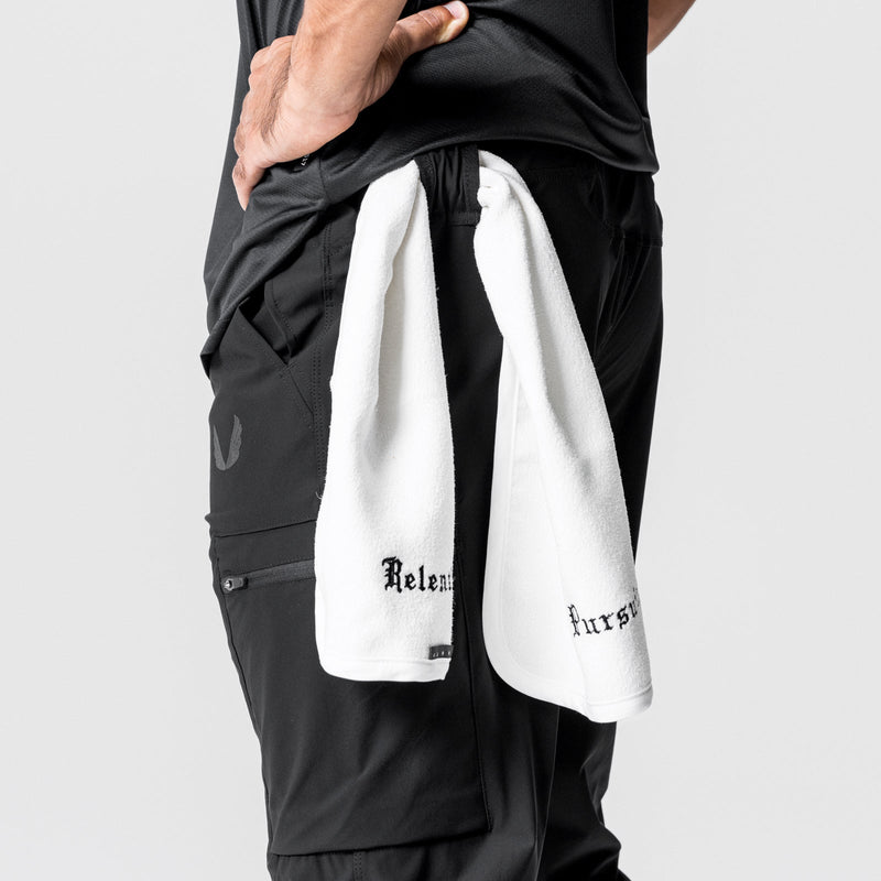 0827. Tetra-Lite™ Inlay Pocket High Rib Jogger - Black