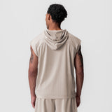 0983. Reversible 2-in-1 Cutoff Hoodie - Chai