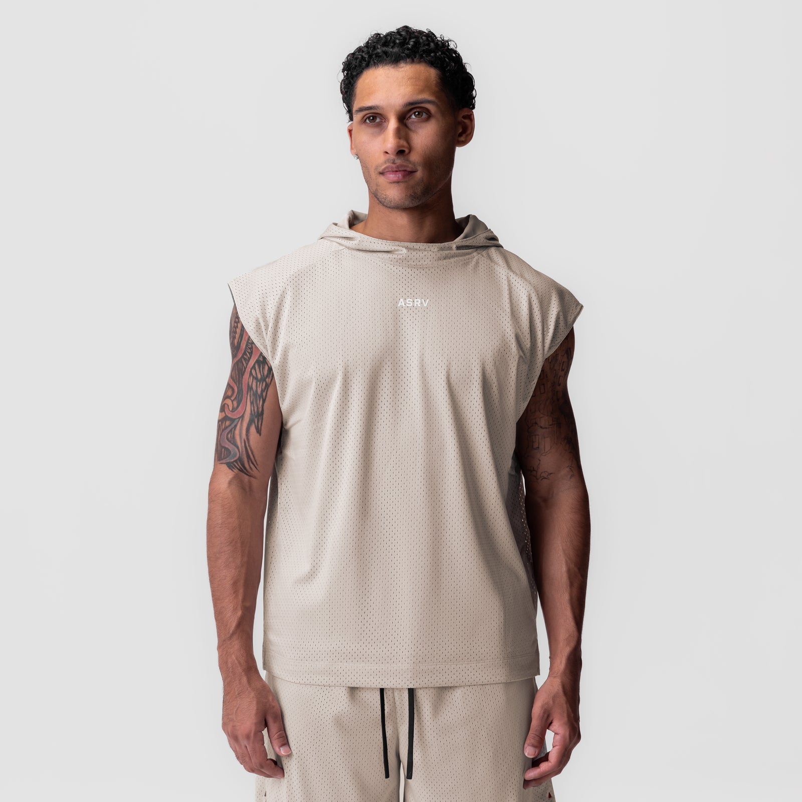 Asrv sleeveless hoodie on sale