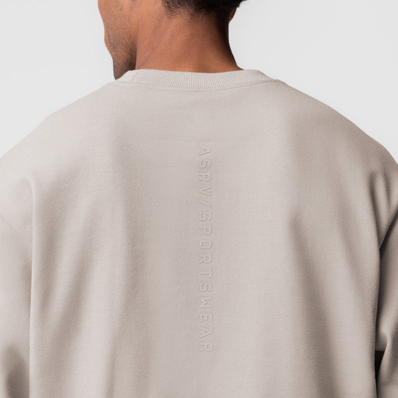 0984. Herringbone Terry Crewneck - Chai