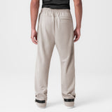 0998. Herringbone Terry Snap Button Sweats - Chai