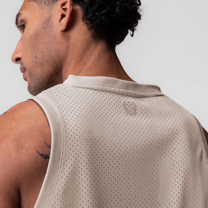 0990. Ion-Mesh Basketball Jersey - Chai