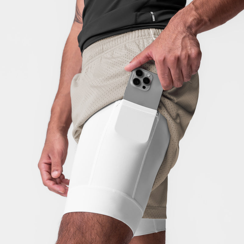 0991. Ion-Mesh 5" Liner Short - Chai