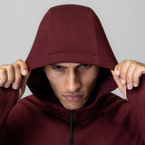 1023. Dri-Core™ Zip Hoodie - Crimson