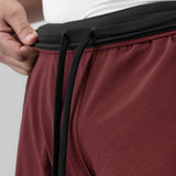 1028. Aerotex™ Bonded 7" Liner Short - Crimson