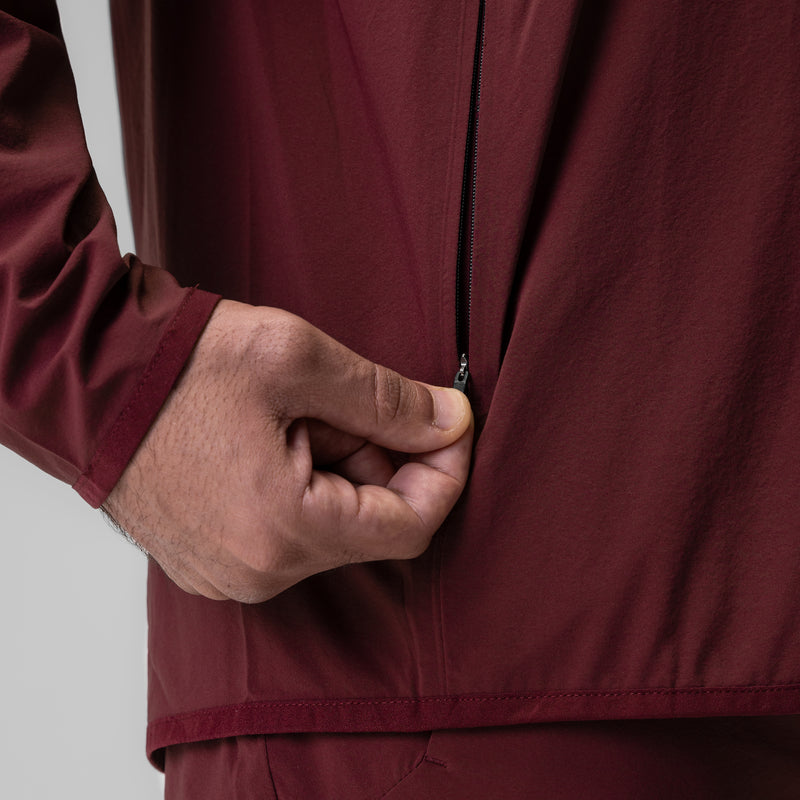 1018. Aerotex™ Weather-Ready Bonded Windbreaker - Crimson