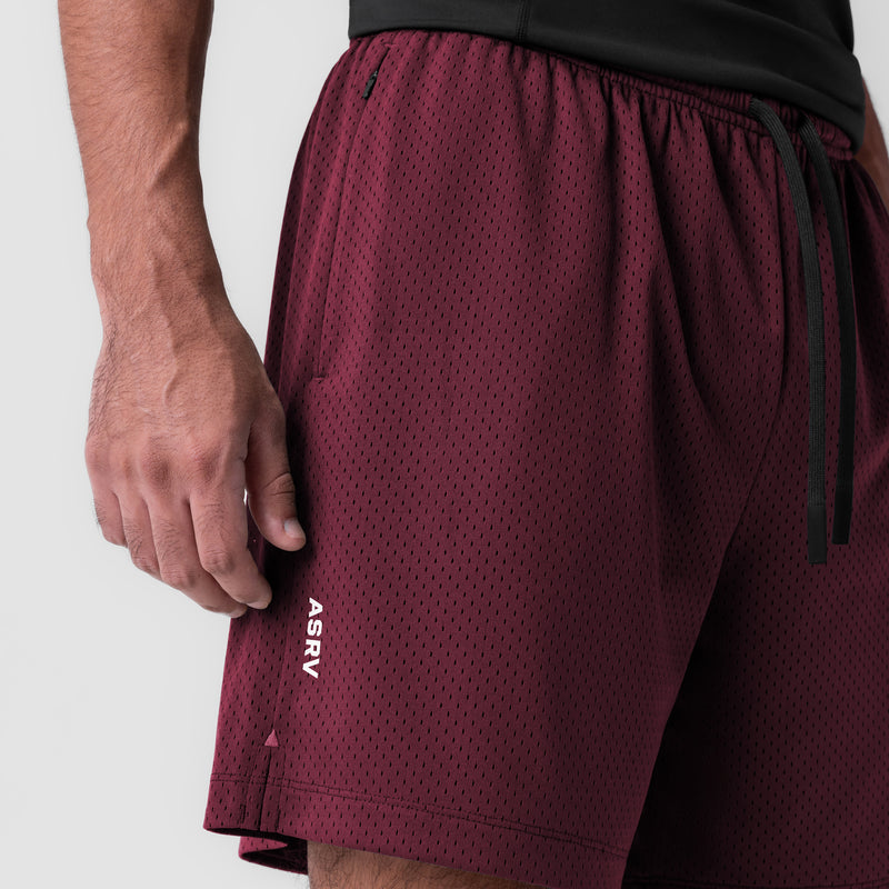 0988. Reversible 2-in-1 Short - Crimson
