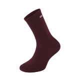 Essential Crew Socks (3 Pair) - Crimson Red "ASRV"