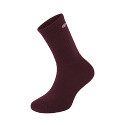 Essential Crew Socks (3 Pair) - Crimson "ASRV"