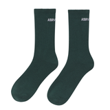 Essential Crew Socks (3 Pair) - Forest Green "ASRV"