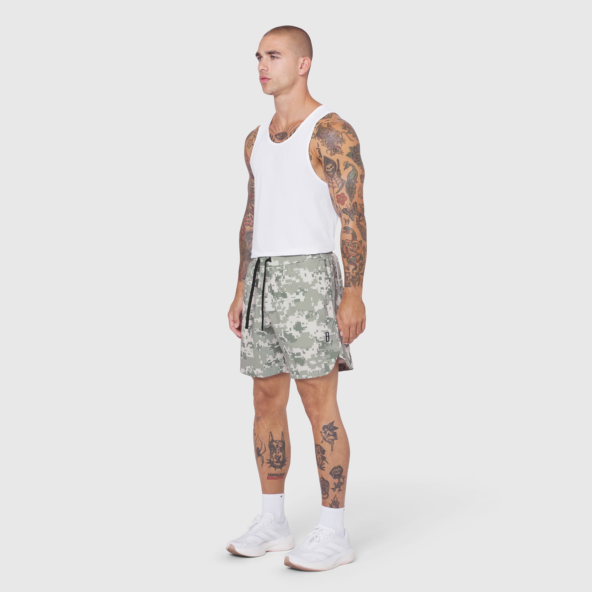 0823. Tetra-Lite® 7" Linerless Short - Digital Camo "Wings"