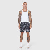 0823. Tetra-Lite® 7" Linerless Short - Pixel Camo "Wings"