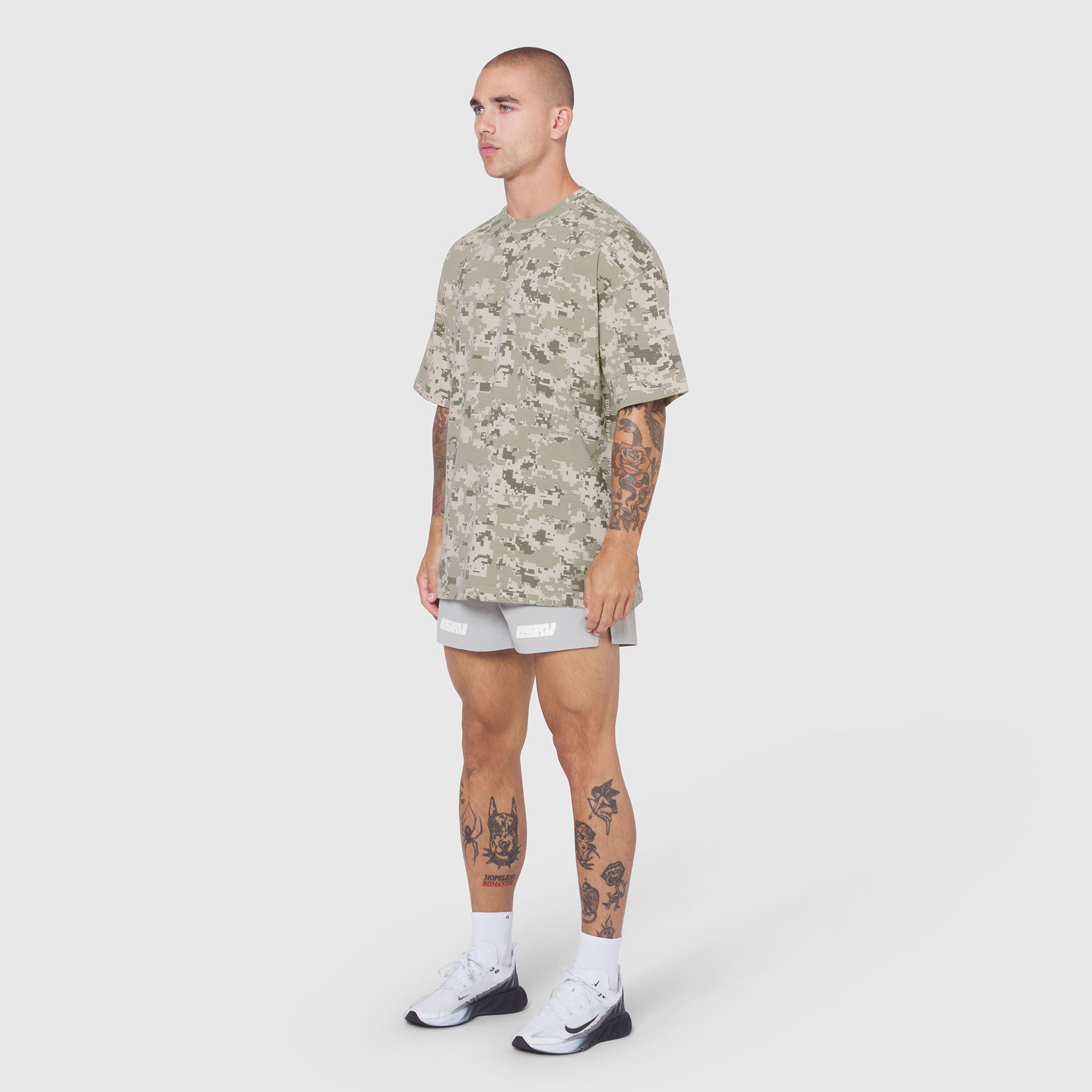 0824. Supima® Oversized Tee - Digital Camo