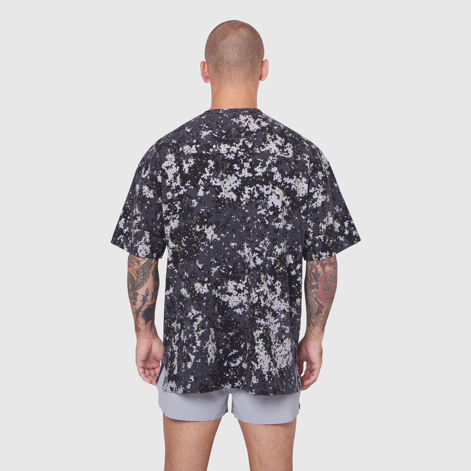 0824. Supima® Oversized Tee - Pixel Camo – ASRV
