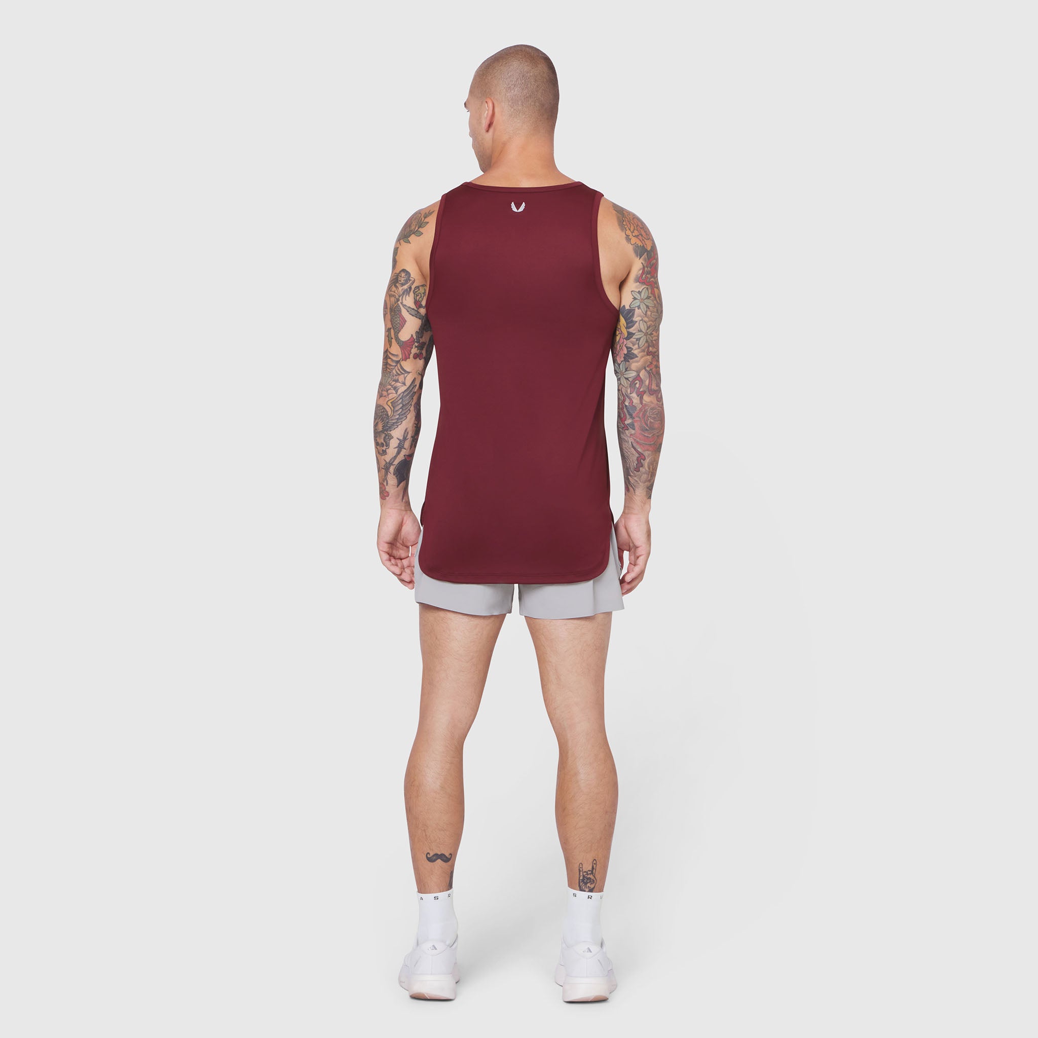 0830. AeroSilver® Tank Top - Crimson