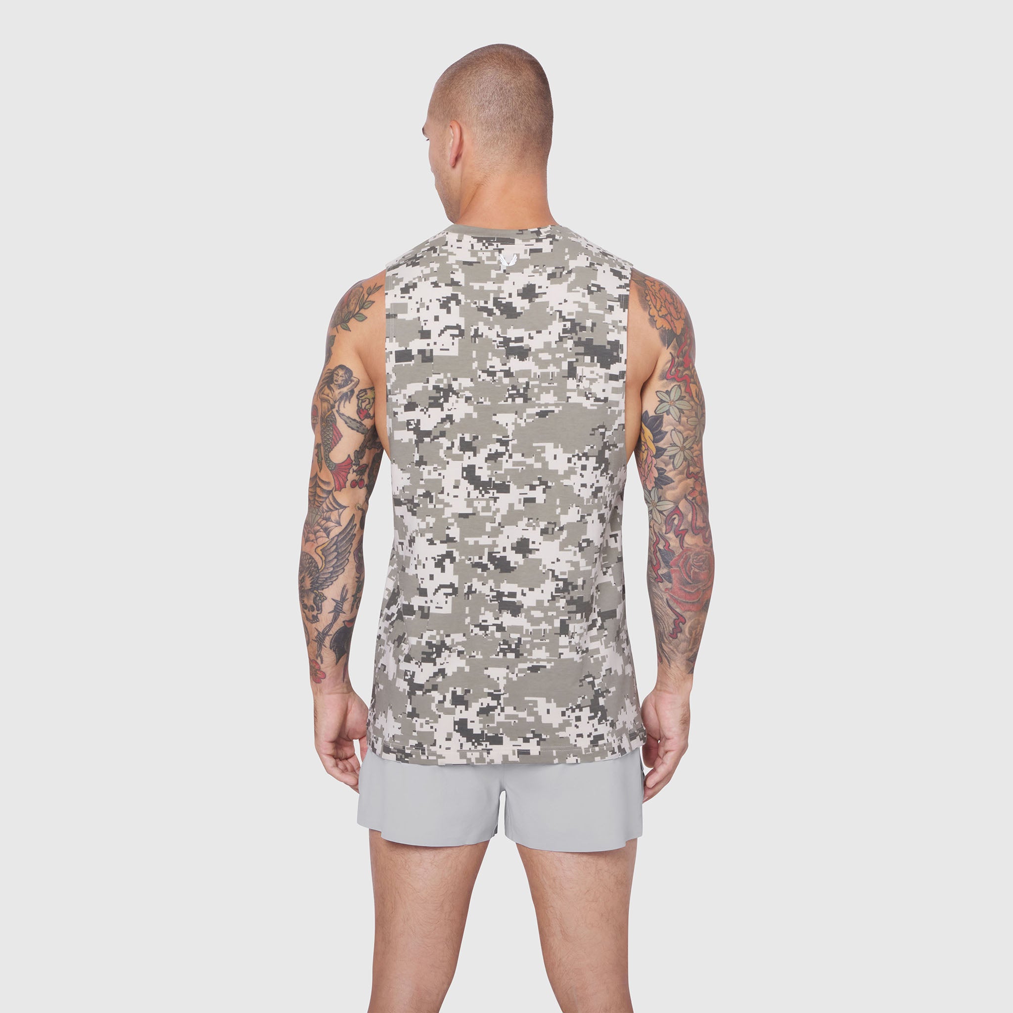 0926. Supima® Muscle Tank - Digital Camo