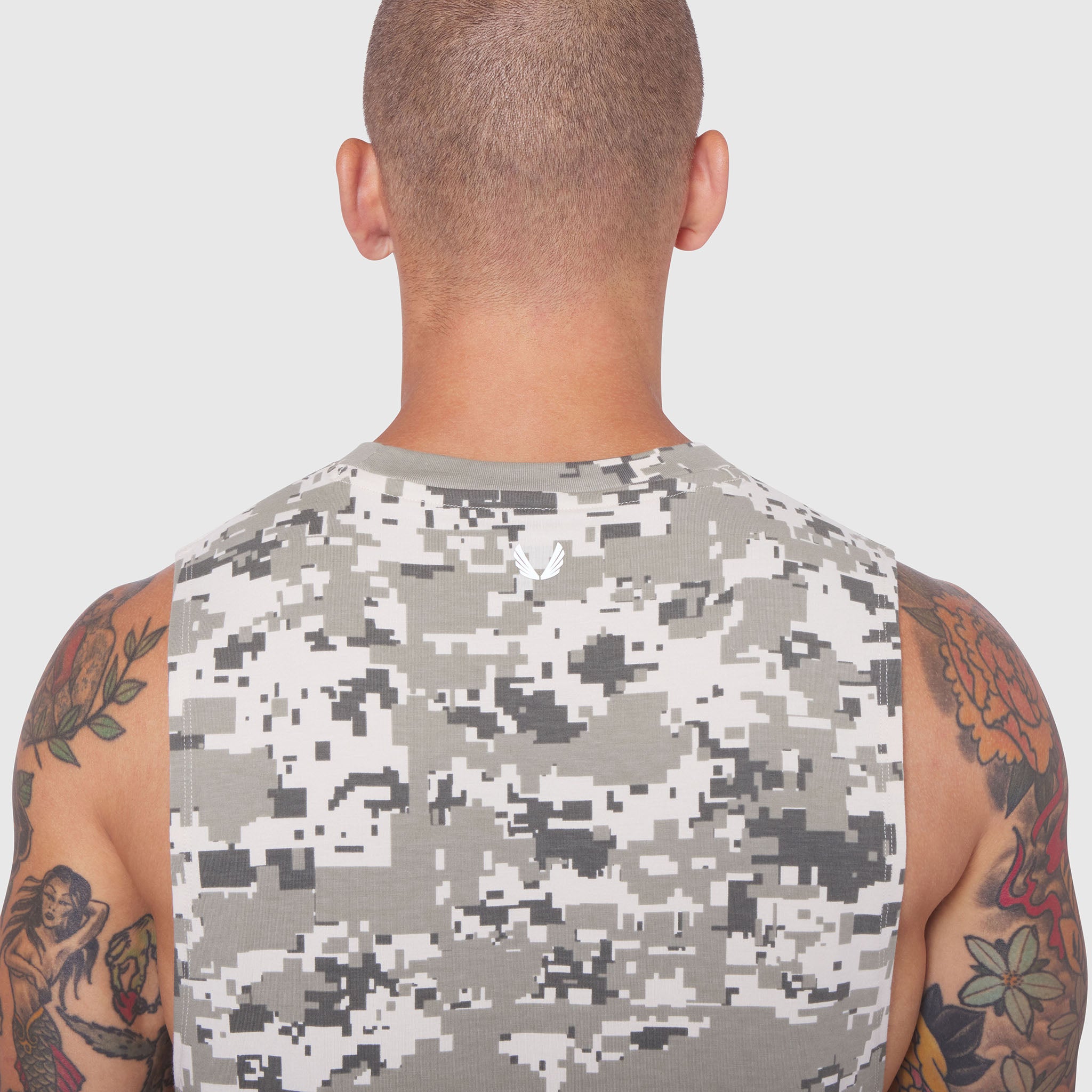 0926. Supima® Muscle Tank - Digital Camo