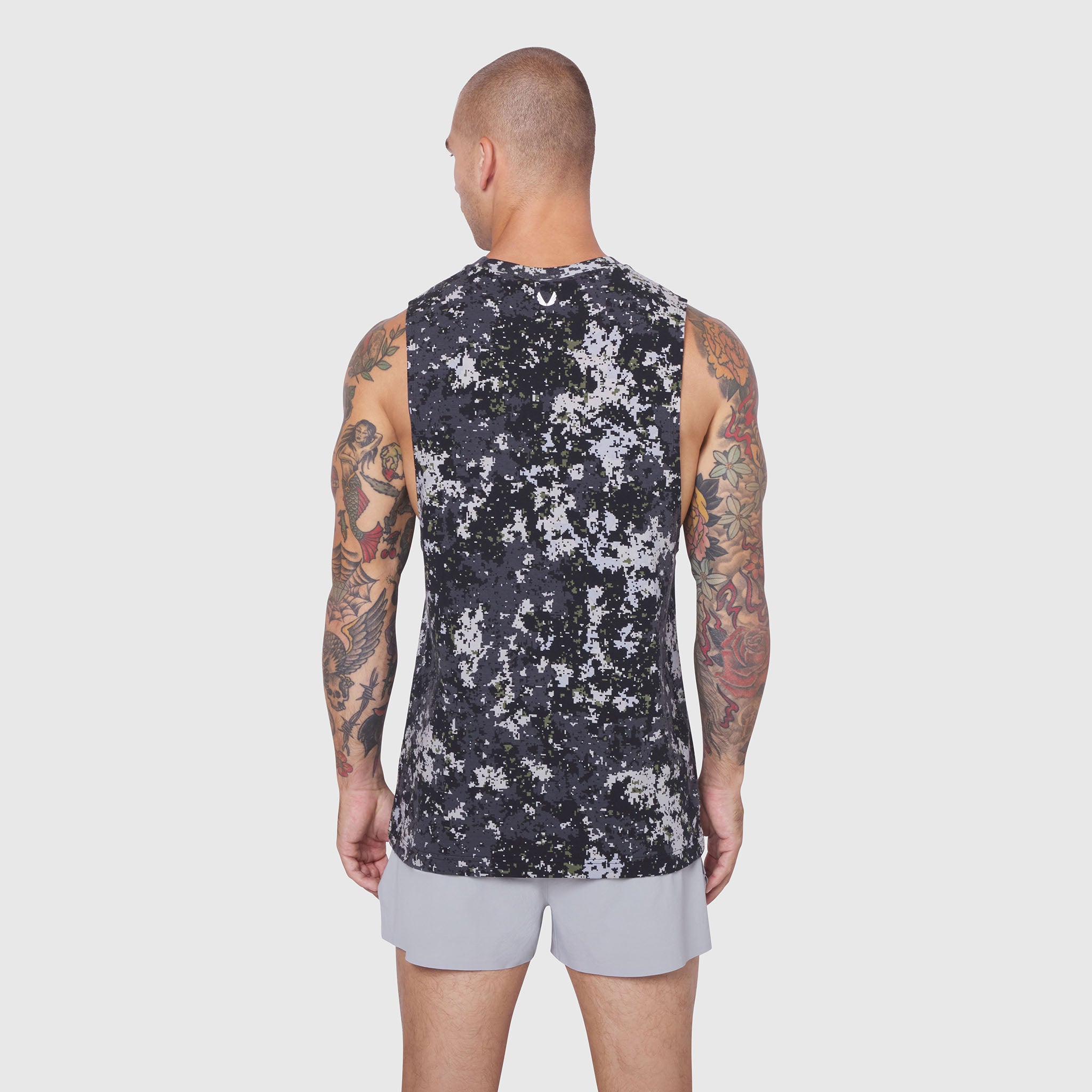 0926. Supima® Muscle Tank - Pixel Camo