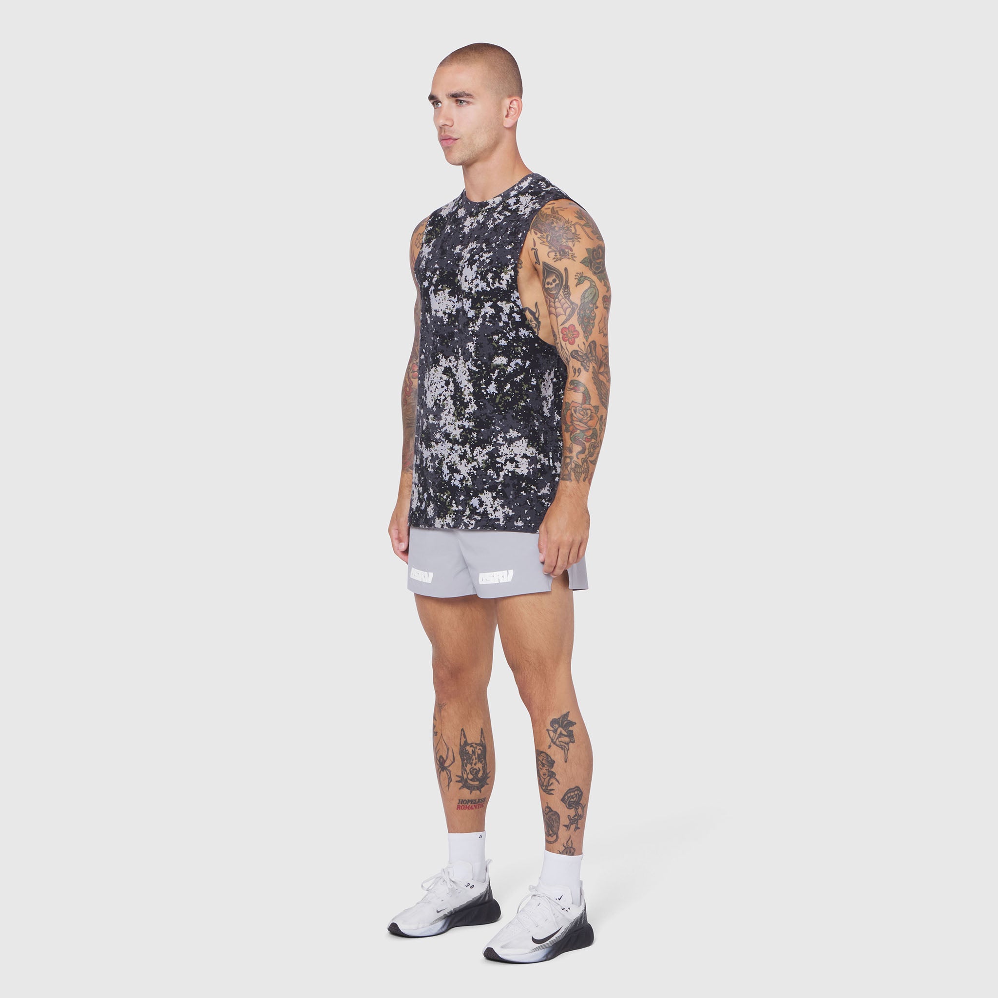 0926. Supima® Muscle Tank - Pixel Camo