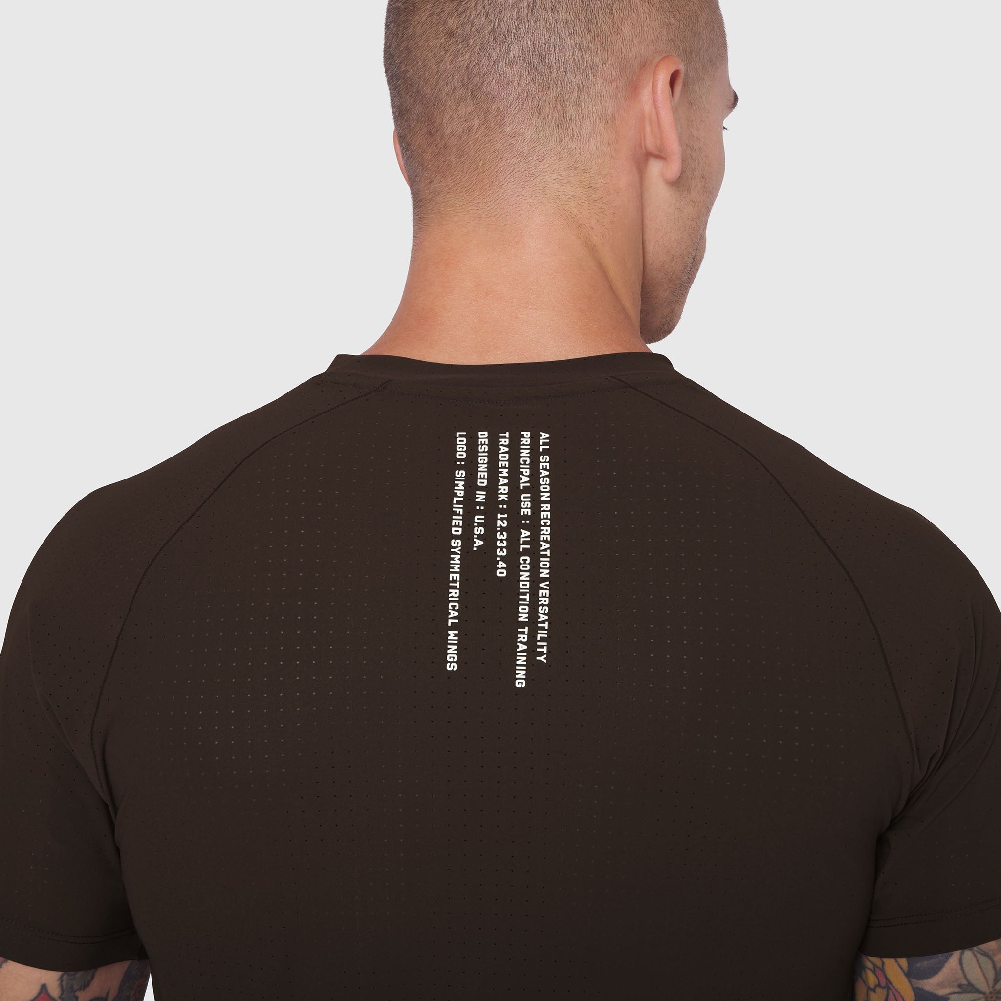 0948. Laser-Vent™ Established Tee - Dark Earth