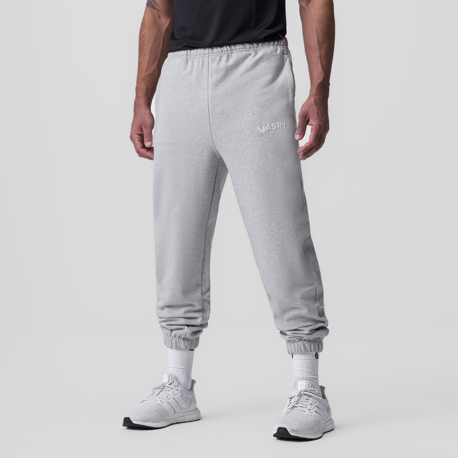 0655. Tech-Terry™ Oversized Sweats - Heather Grey – ASRV