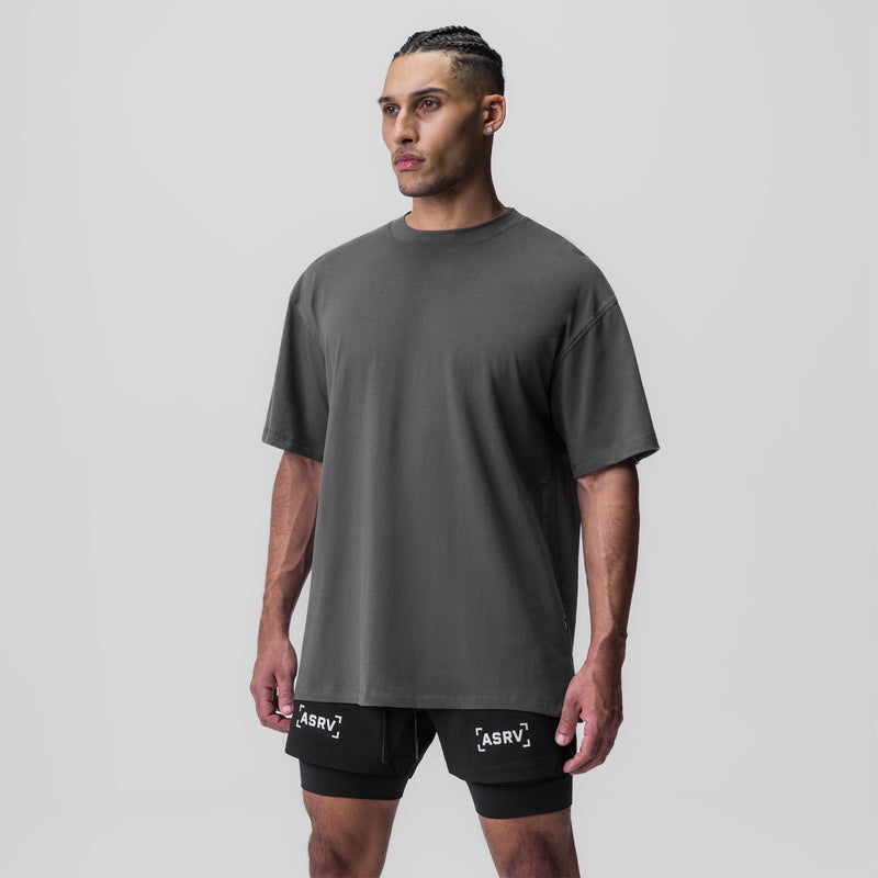 0824. Supima® Oversized Tee - Space Grey – ASRV