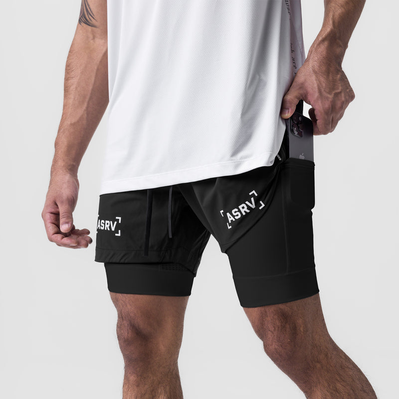 0865. Tetra-Lite® 5" Liner Short - Stone "Reflective Classic"