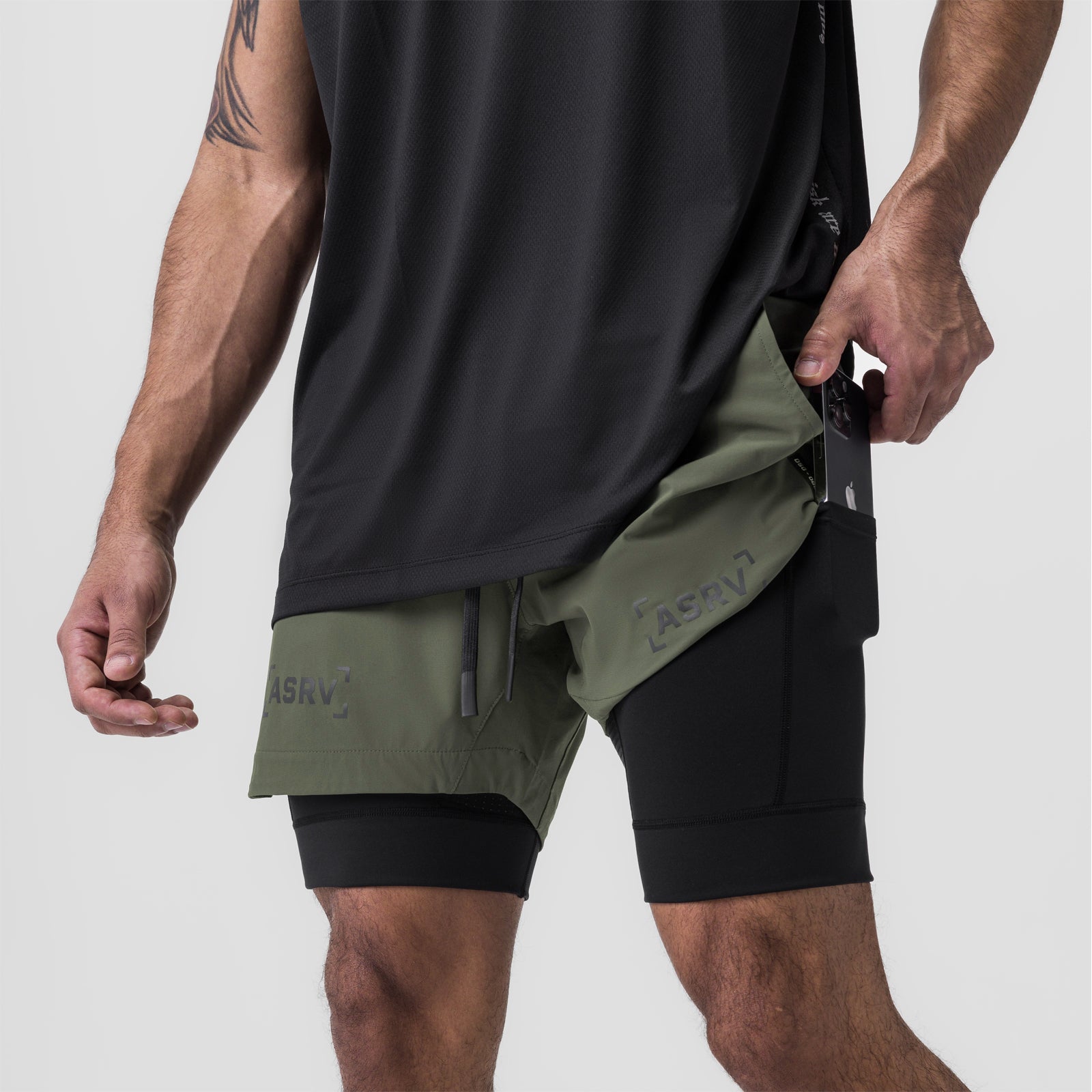 Asrv running shorts online