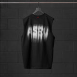 0807. Tech Essential™ Relaxed Cutoff - Black "Motion Blur"