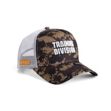 New Era® 9Forty® A-Frame Trucker - Brown Digital/White "Blade TD"